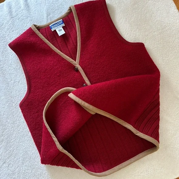 Vintage Pendleton Wool Vest - Picture 8 of 9